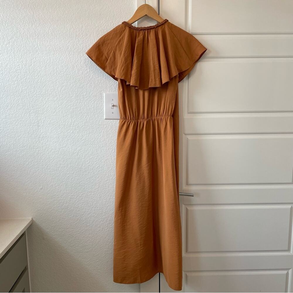 Vince Braid Trim Wrap Dress - Picture 5 of 7
